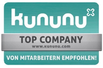 Auszeichnung kununu Top Company, zum kununu-Profil